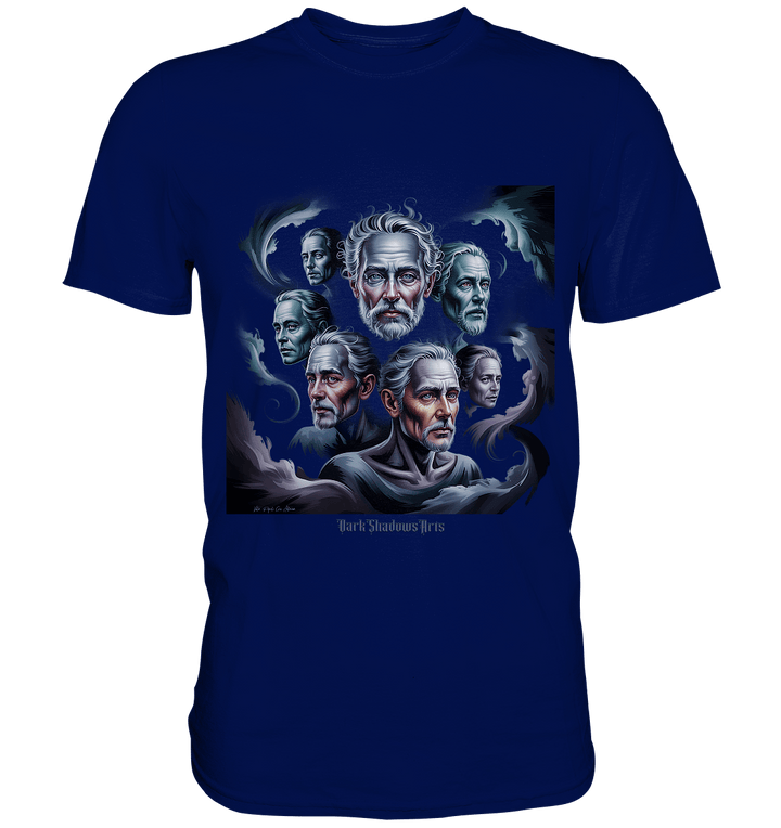 Ethereal Ancestors – Geisterflüstern & Uralte Weisheit - Premium Shirt | Unisex - Shirts | Dark Shadows Arts