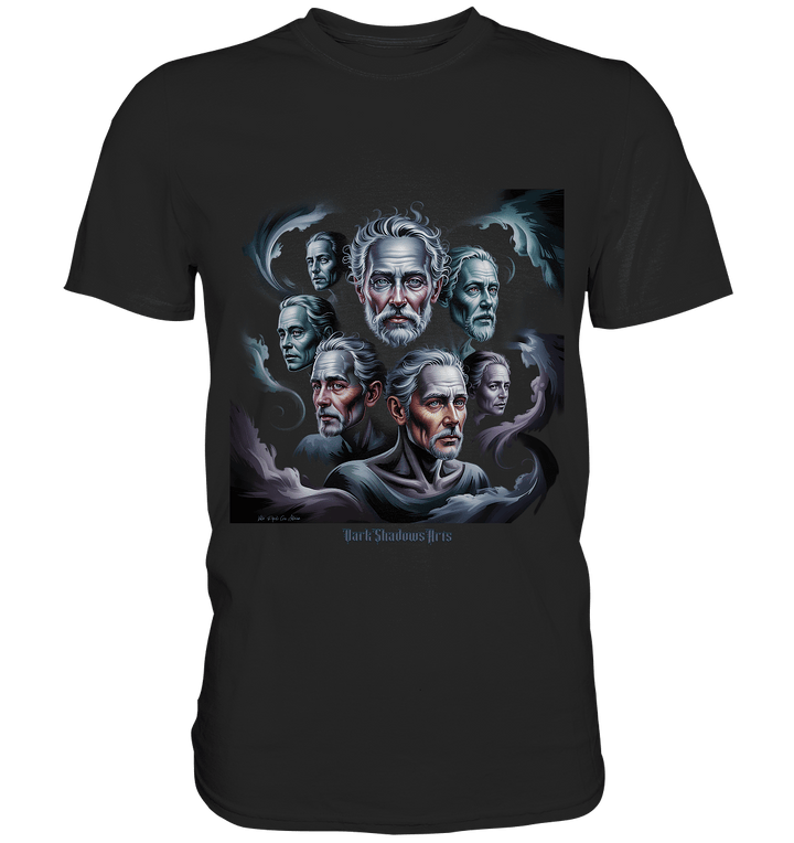 Ethereal Ancestors – Geisterflüstern & Uralte Weisheit - Premium Shirt | Unisex - Shirts | Dark Shadows Arts