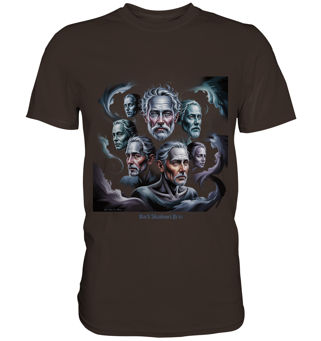 Ethereal Ancestors – Geisterflüstern & Uralte Weisheit - Premium Shirt | Unisex - Shirts | Dark Shadows Arts