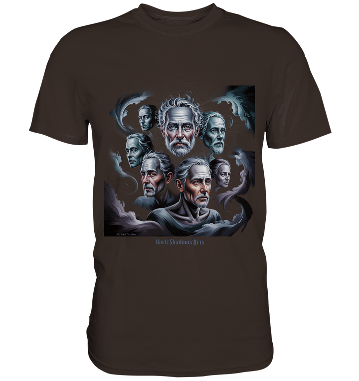 Ethereal Ancestors – Geisterflüstern & Uralte Weisheit - Premium Shirt | Unisex - Shirts | Dark Shadows Arts