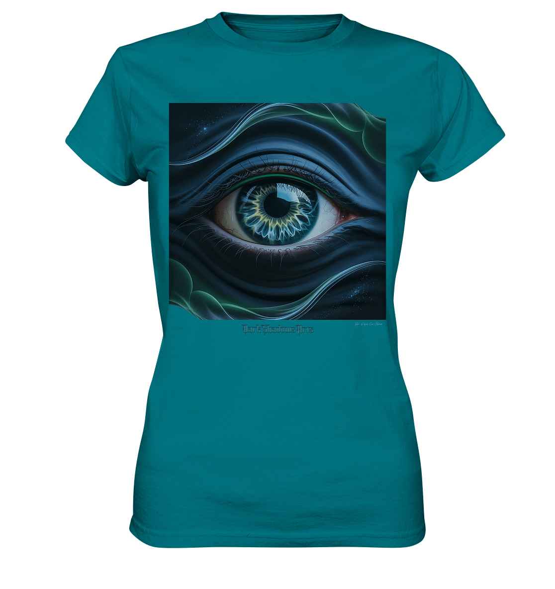 Ethereal Vision – Kosmische Weisheit & Schattenwahrheit - Ladies Premium Shirt | Lady - Shirts | Dark Shadows Arts