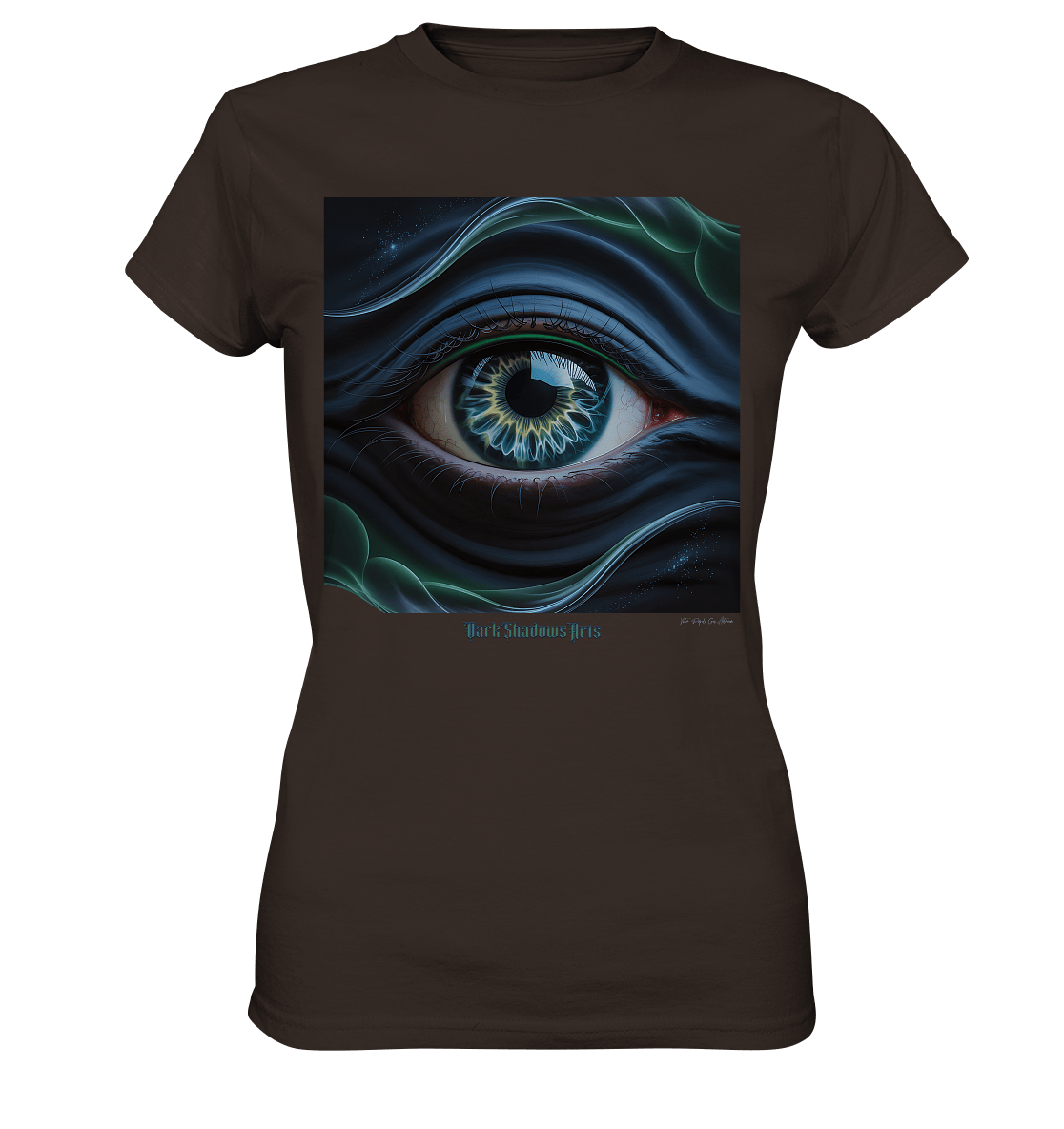Ethereal Vision – Kosmische Weisheit & Schattenwahrheit - Ladies Premium Shirt | Lady - Shirts | Dark Shadows Arts