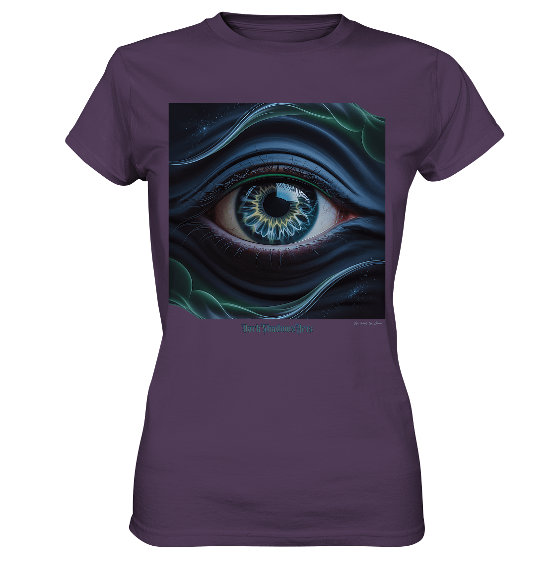 Ethereal Vision – Kosmische Weisheit & Schattenwahrheit - Ladies Premium Shirt | Lady - Shirts | Dark Shadows Arts