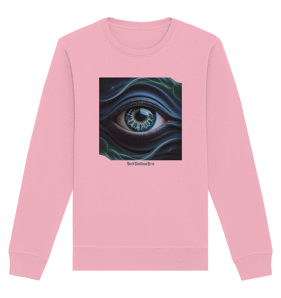 Ethereal Vision – Kosmische Weisheit & Schattenwahrheit - Organic Basic Unisex Sweatshirt | Sweatshirts | Dark Shadows Arts