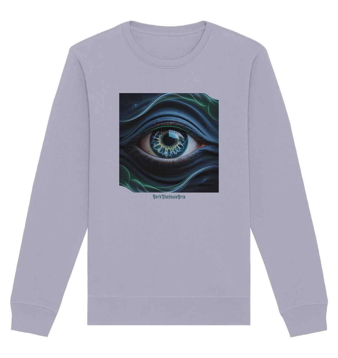 Ethereal Vision – Kosmische Weisheit & Schattenwahrheit - Organic Basic Unisex Sweatshirt | Sweatshirts | Dark Shadows Arts
