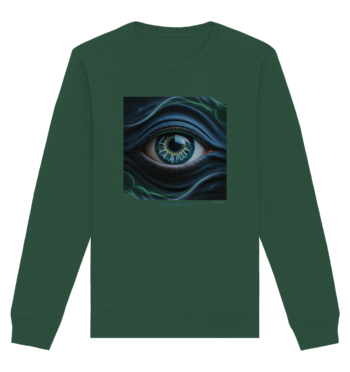 Ethereal Vision – Kosmische Weisheit & Schattenwahrheit - Organic Basic Unisex Sweatshirt | Sweatshirts | Dark Shadows Arts