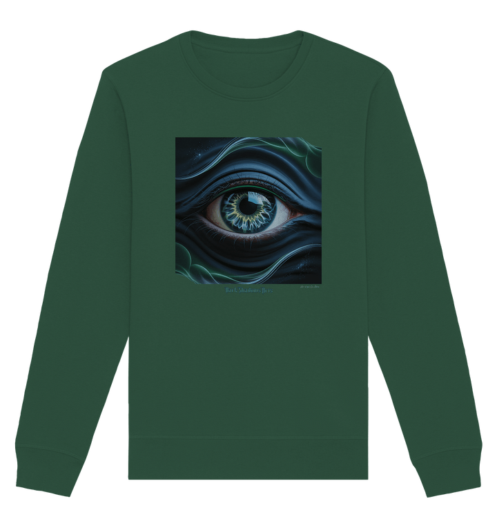 Ethereal Vision – Kosmische Weisheit & Schattenwahrheit - Organic Basic Unisex Sweatshirt | Sweatshirts | Dark Shadows Arts