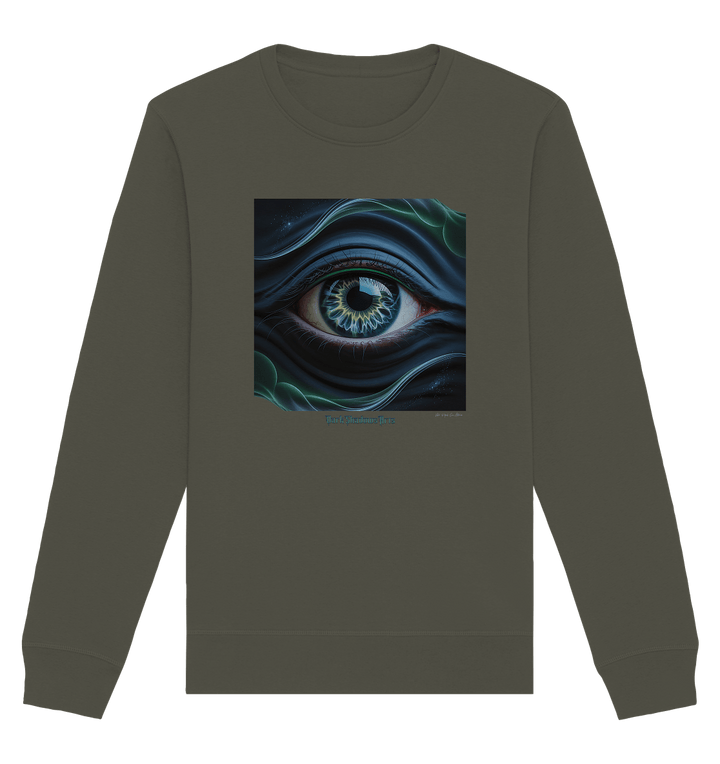 Ethereal Vision – Kosmische Weisheit & Schattenwahrheit - Organic Basic Unisex Sweatshirt | Sweatshirts | Dark Shadows Arts