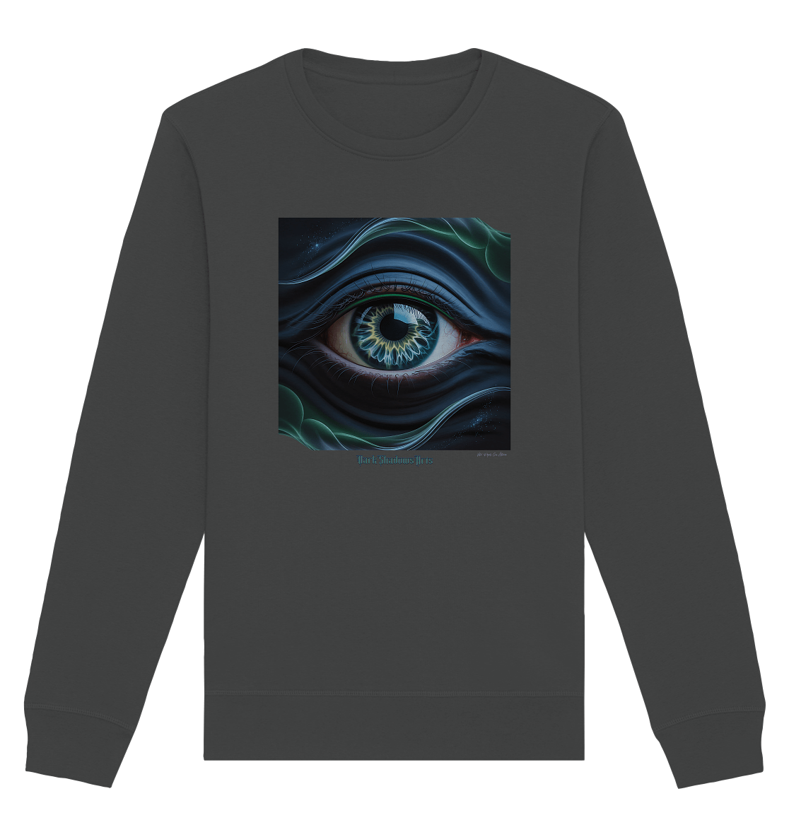 Ethereal Vision – Kosmische Weisheit & Schattenwahrheit - Organic Basic Unisex Sweatshirt | Sweatshirts | Dark Shadows Arts