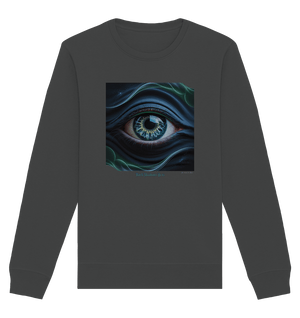 Ethereal Vision – Kosmische Weisheit & Schattenwahrheit - Organic Basic Unisex Sweatshirt | Sweatshirts | Dark Shadows Arts