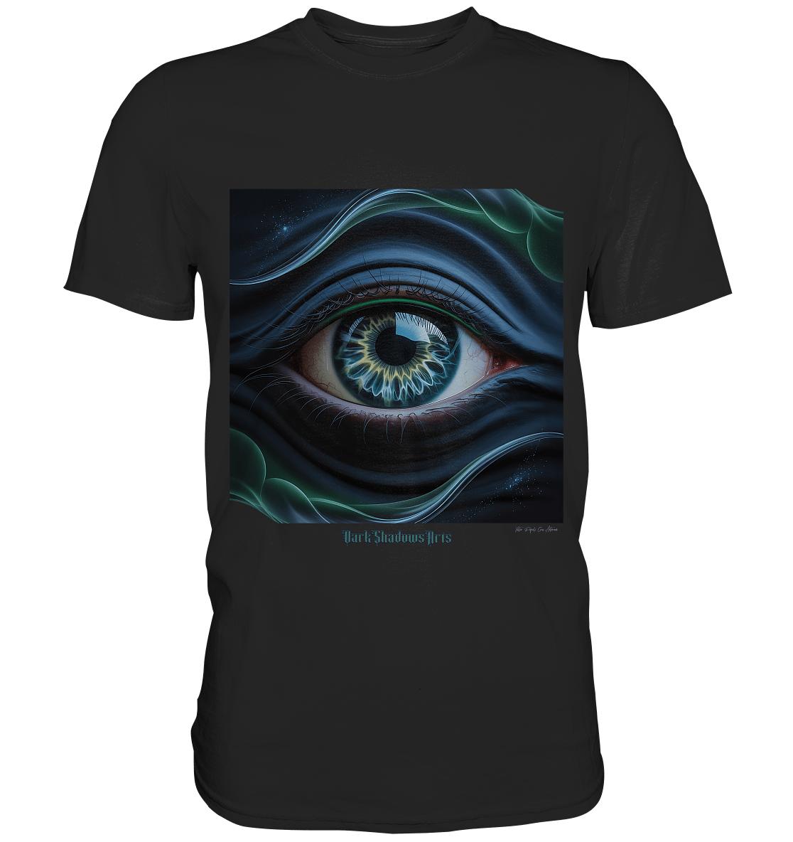 Ethereal Vision – Kosmische Weisheit & Schattenwahrheit - Premium Shirt | Unisex - Shirts | Dark Shadows Arts