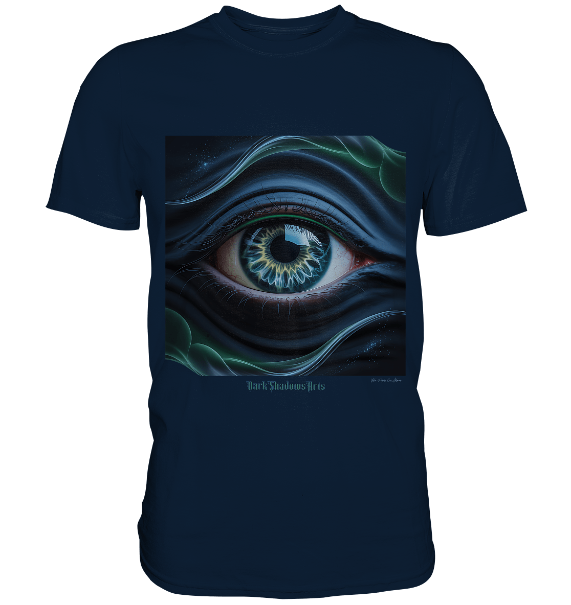 Ethereal Vision – Kosmische Weisheit & Schattenwahrheit - Premium Shirt | Unisex - Shirts | Dark Shadows Arts