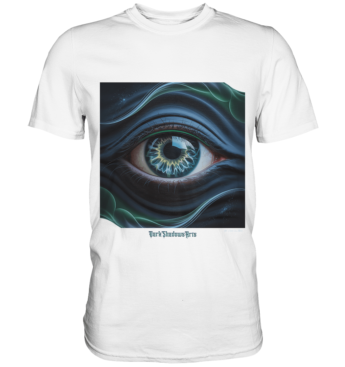 Ethereal Vision – Kosmische Weisheit & Schattenwahrheit - Premium Shirt | Unisex - Shirts | Dark Shadows Arts