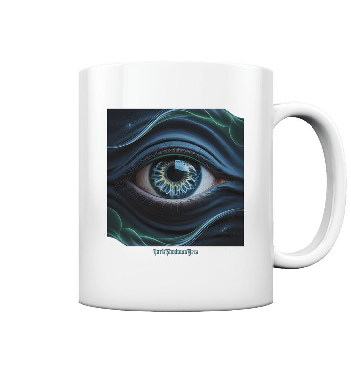 Ethereal Vision – Kosmische Weisheit & Schattenwahrheit - Tasse glossy | Trinkgefäße | Dark Shadows Arts