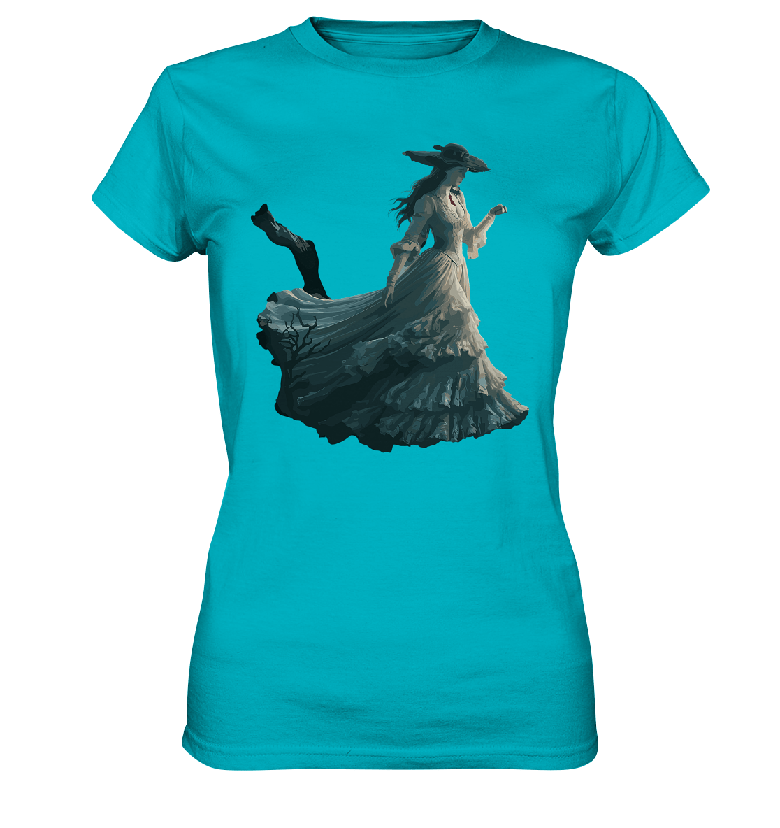 Ethereal Wanderer - Ladies Premium Shirt | Lady - Shirts | Dark Shadows Arts