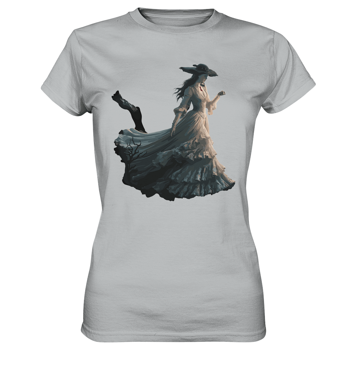 Ethereal Wanderer - Ladies Premium Shirt | Lady - Shirts | Dark Shadows Arts