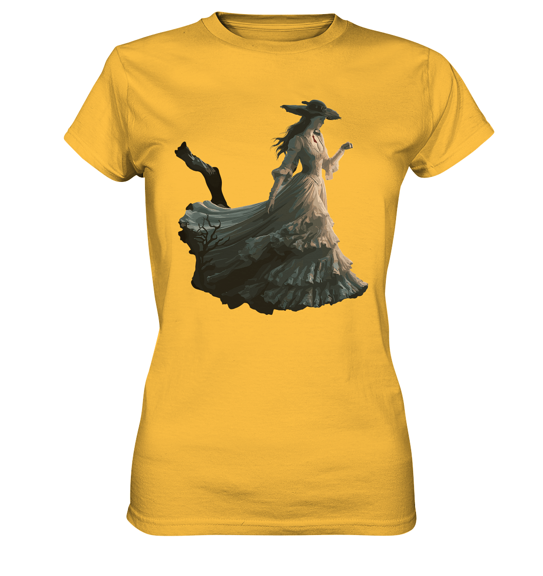 Ethereal Wanderer - Ladies Premium Shirt | Lady - Shirts | Dark Shadows Arts