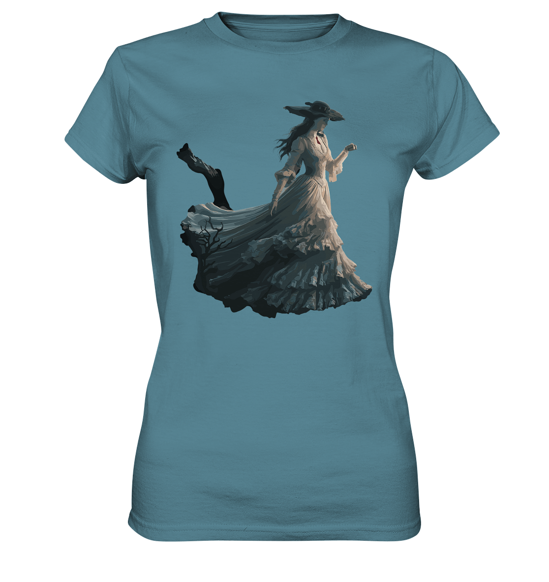 Ethereal Wanderer - Ladies Premium Shirt | Lady - Shirts | Dark Shadows Arts