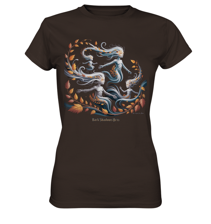 Ethereal Wind Spirits – Flüsternde Schatten & Naturmagie - Ladies Premium Shirt | Lady - Shirts | Dark Shadows Arts