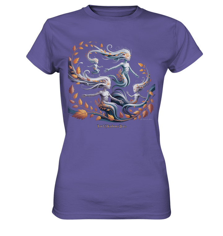 Ethereal Wind Spirits – Flüsternde Schatten & Naturmagie - Ladies Premium Shirt | Lady - Shirts | Dark Shadows Arts