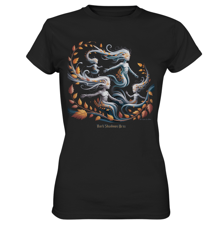 Ethereal Wind Spirits – Flüsternde Schatten & Naturmagie - Ladies Premium Shirt | Lady - Shirts | Dark Shadows Arts