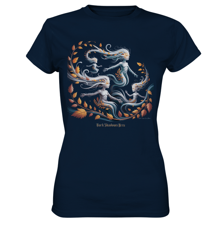 Ethereal Wind Spirits – Flüsternde Schatten & Naturmagie - Ladies Premium Shirt | Lady - Shirts | Dark Shadows Arts