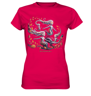 Ethereal Wind Spirits – Flüsternde Schatten & Naturmagie - Ladies Premium Shirt | Lady - Shirts | Dark Shadows Arts