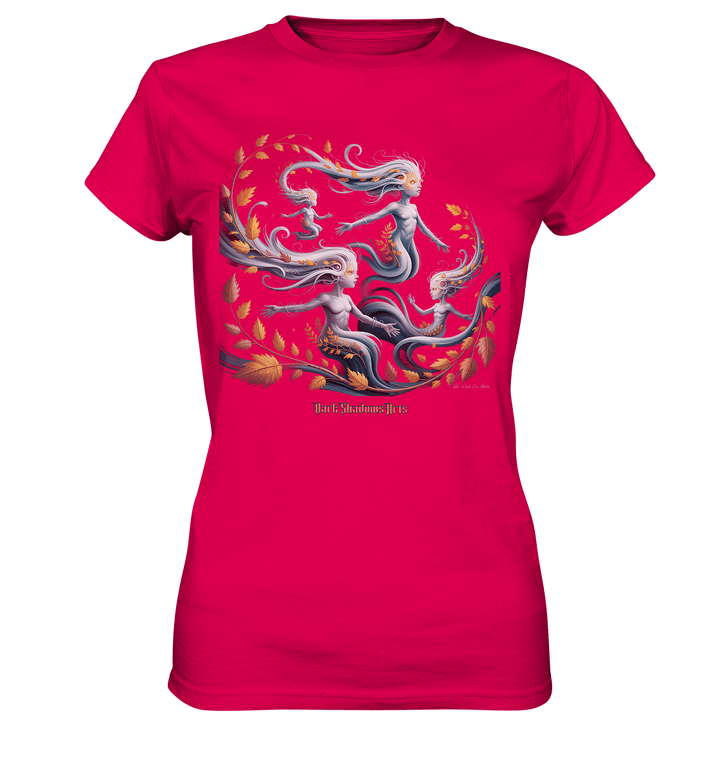 Ethereal Wind Spirits – Flüsternde Schatten & Naturmagie - Ladies Premium Shirt | Lady - Shirts | Dark Shadows Arts