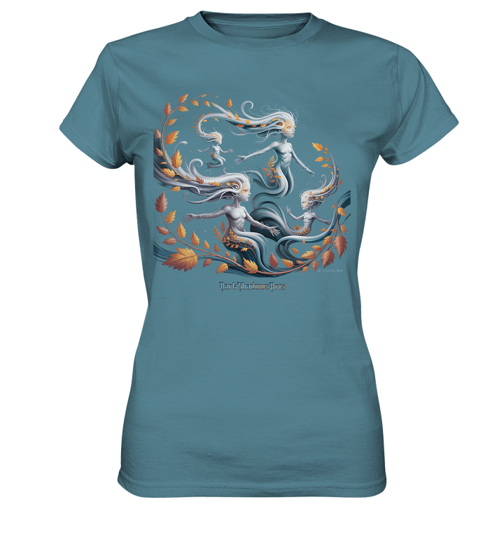 Ethereal Wind Spirits – Flüsternde Schatten & Naturmagie - Ladies Premium Shirt | Lady - Shirts | Dark Shadows Arts