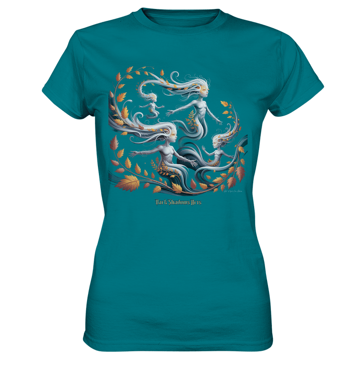 Ethereal Wind Spirits – Flüsternde Schatten & Naturmagie - Ladies Premium Shirt | Lady - Shirts | Dark Shadows Arts