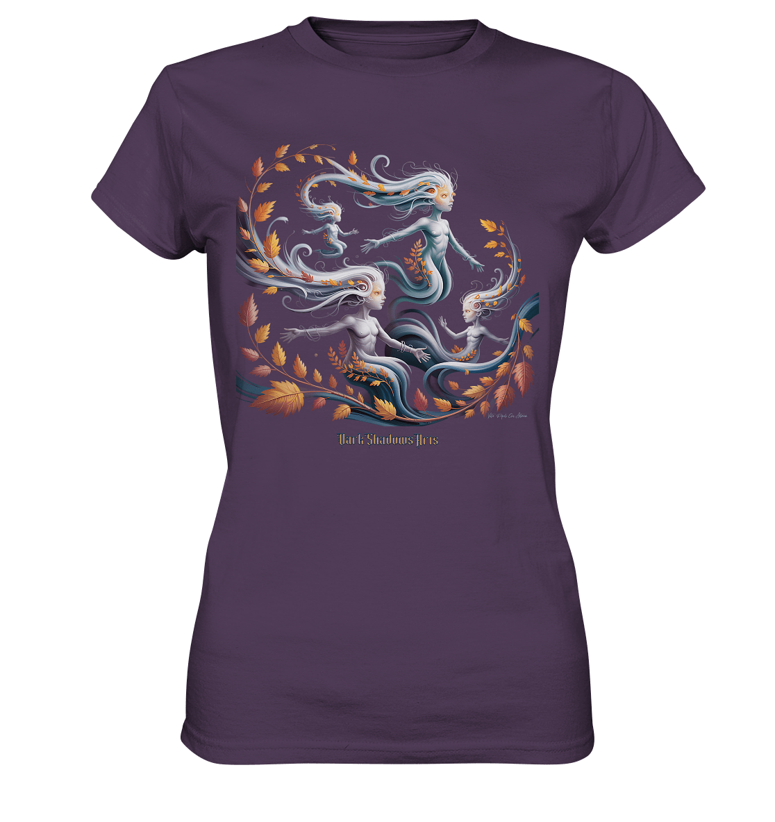 Ethereal Wind Spirits – Flüsternde Schatten & Naturmagie - Ladies Premium Shirt | Lady - Shirts | Dark Shadows Arts