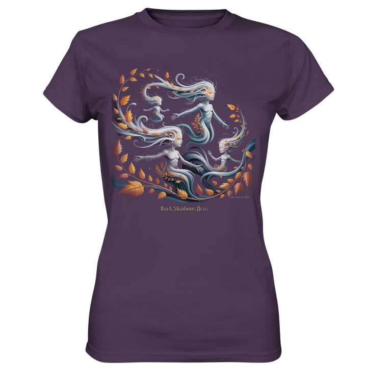 Ethereal Wind Spirits – Flüsternde Schatten & Naturmagie - Ladies Premium Shirt | Lady - Shirts | Dark Shadows Arts