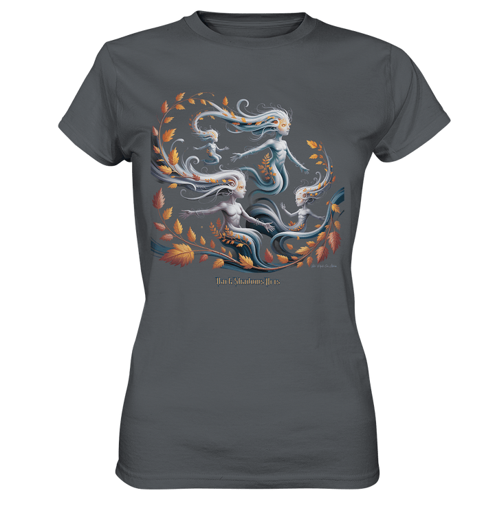 Ethereal Wind Spirits – Flüsternde Schatten & Naturmagie - Ladies Premium Shirt | Lady - Shirts | Dark Shadows Arts