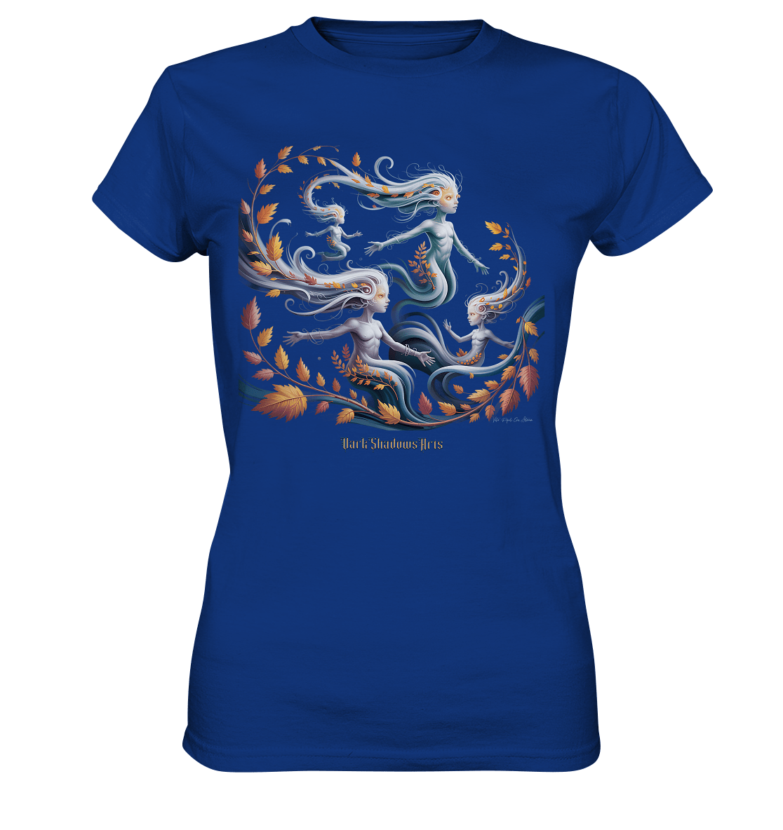 Ethereal Wind Spirits – Flüsternde Schatten & Naturmagie - Ladies Premium Shirt | Lady - Shirts | Dark Shadows Arts