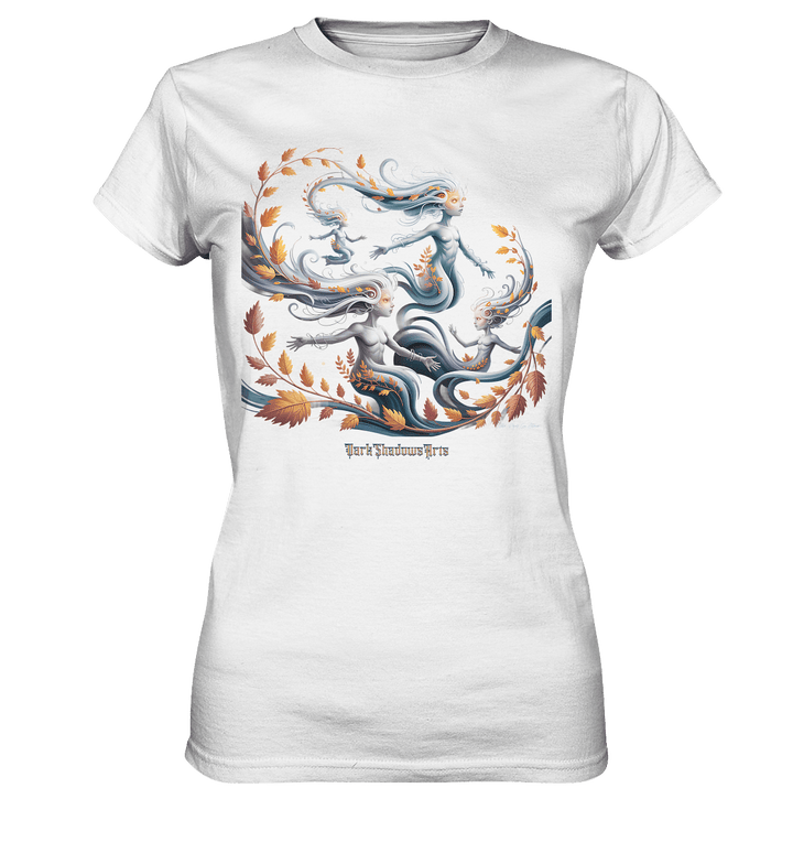 Ethereal Wind Spirits – Flüsternde Schatten & Naturmagie - Ladies Premium Shirt | Lady - Shirts | Dark Shadows Arts