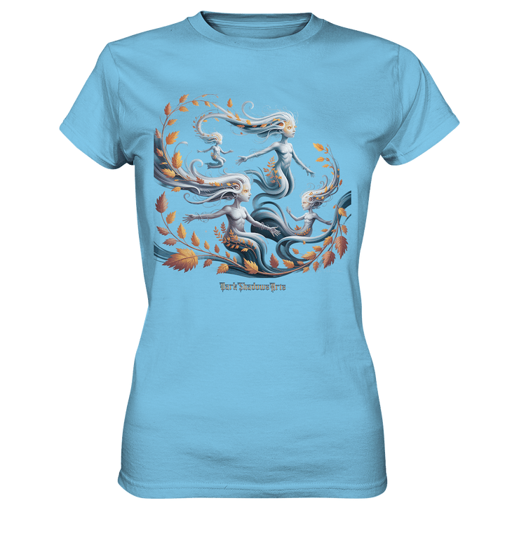Ethereal Wind Spirits – Flüsternde Schatten & Naturmagie - Ladies Premium Shirt | Lady - Shirts | Dark Shadows Arts