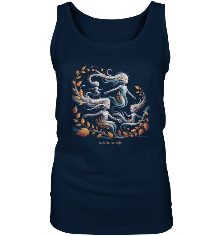 Ethereal Wind Spirits – Flüsternde Schatten & Naturmagie - Ladies Tank - Top | Tank - Tops | Dark Shadows Arts