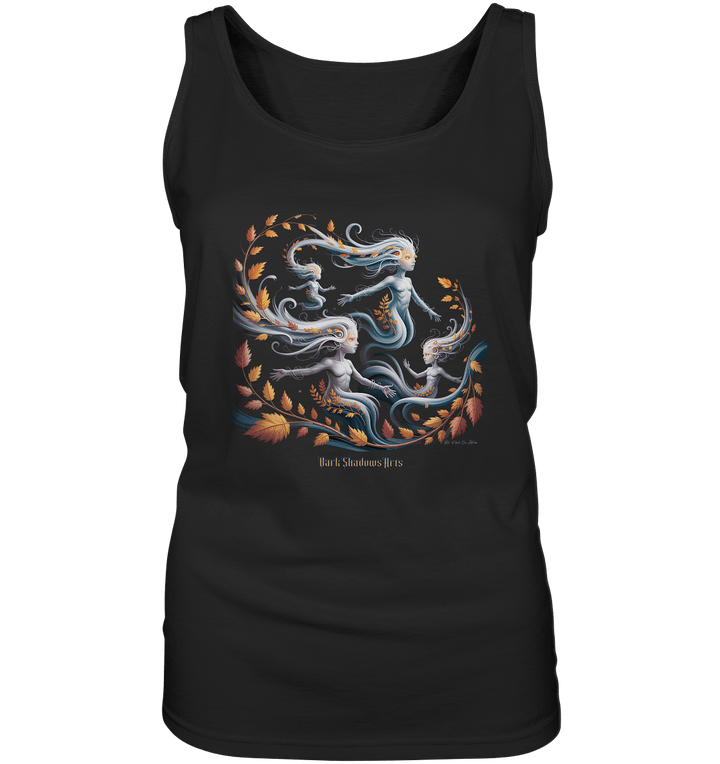 Ethereal Wind Spirits – Flüsternde Schatten & Naturmagie - Ladies Tank - Top | Tank - Tops | Dark Shadows Arts