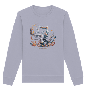 Ethereal Wind Spirits – Flüsternde Schatten & Naturmagie - Organic Basic Unisex Sweatshirt | Sweatshirts | Dark Shadows Arts