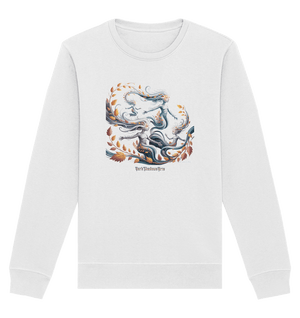 Ethereal Wind Spirits – Flüsternde Schatten & Naturmagie - Organic Basic Unisex Sweatshirt | Sweatshirts | Dark Shadows Arts