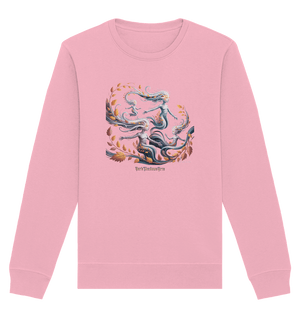 Ethereal Wind Spirits – Flüsternde Schatten & Naturmagie - Organic Basic Unisex Sweatshirt | Sweatshirts | Dark Shadows Arts