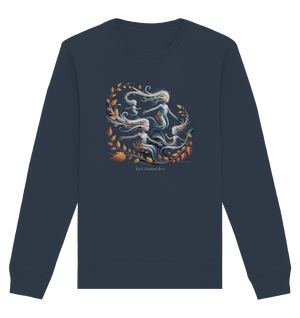 Ethereal Wind Spirits – Flüsternde Schatten & Naturmagie - Organic Basic Unisex Sweatshirt | Sweatshirts | Dark Shadows Arts