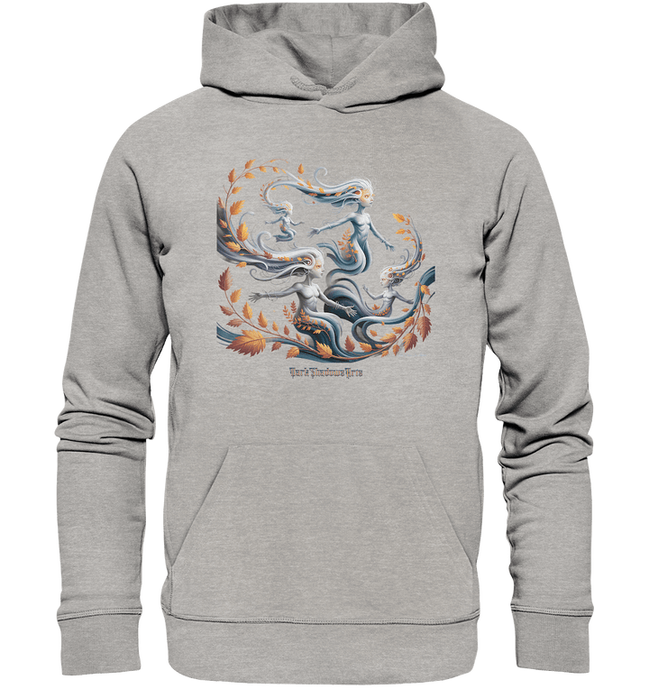 Ethereal Wind Spirits – Flüsternde Schatten & Naturmagie - Organic Hoodie | Hoodies | Dark Shadows Arts