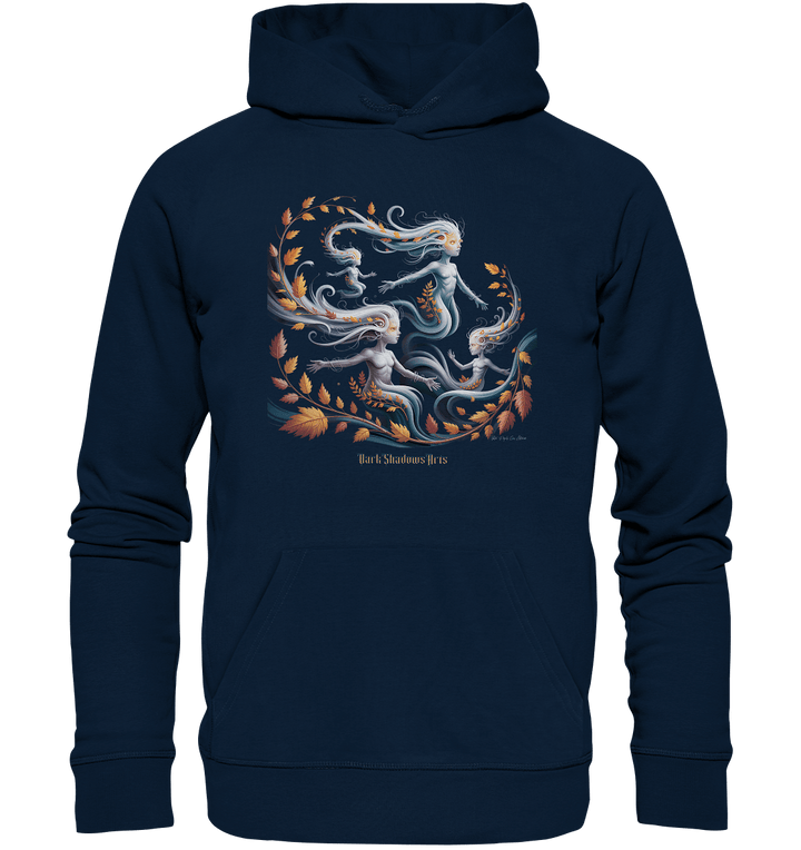 Ethereal Wind Spirits – Flüsternde Schatten & Naturmagie - Organic Hoodie | Hoodies | Dark Shadows Arts