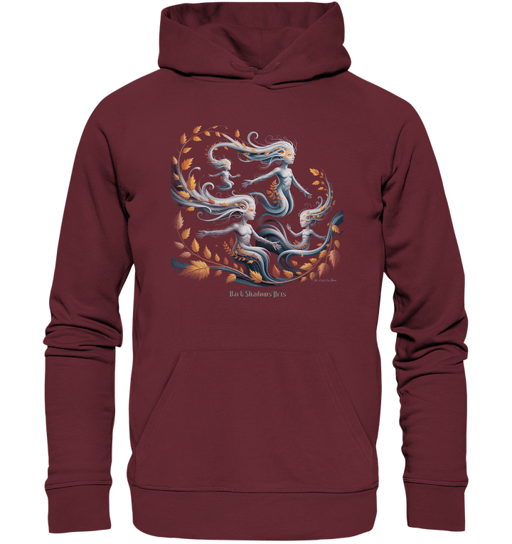 Ethereal Wind Spirits – Flüsternde Schatten & Naturmagie - Organic Hoodie | Hoodies | Dark Shadows Arts