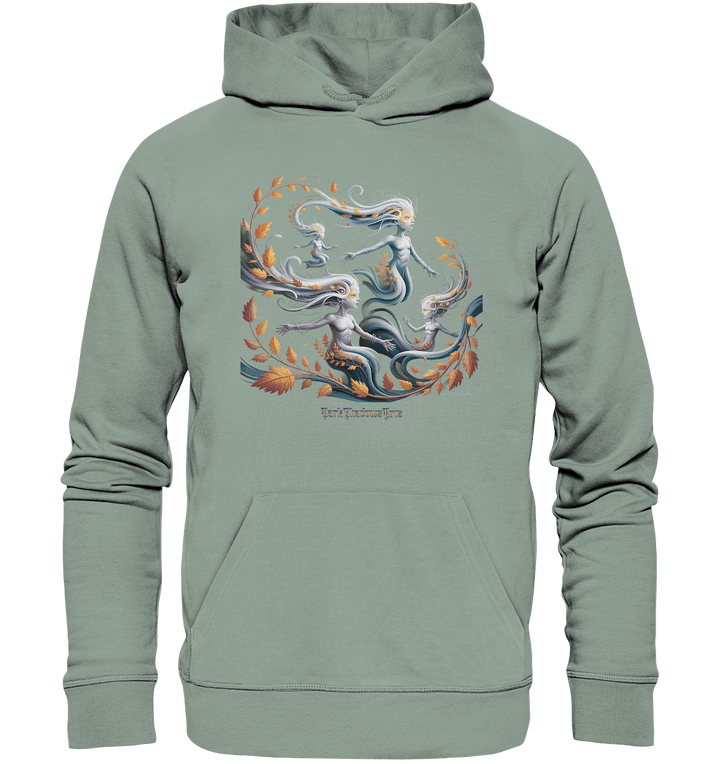 Ethereal Wind Spirits – Flüsternde Schatten & Naturmagie - Organic Hoodie | Hoodies | Dark Shadows Arts