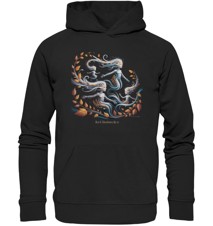 Ethereal Wind Spirits – Flüsternde Schatten & Naturmagie - Organic Hoodie | Hoodies | Dark Shadows Arts