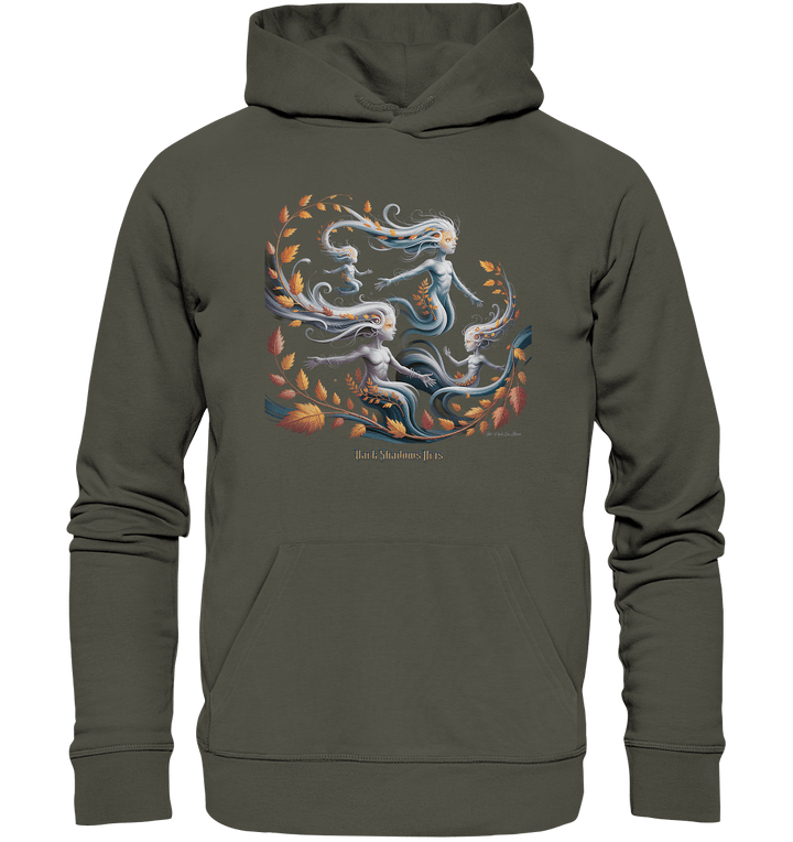 Ethereal Wind Spirits – Flüsternde Schatten & Naturmagie - Organic Hoodie | Hoodies | Dark Shadows Arts