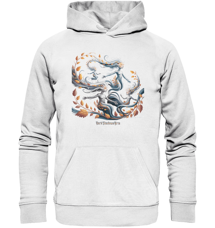 Ethereal Wind Spirits – Flüsternde Schatten & Naturmagie - Organic Hoodie | Hoodies | Dark Shadows Arts