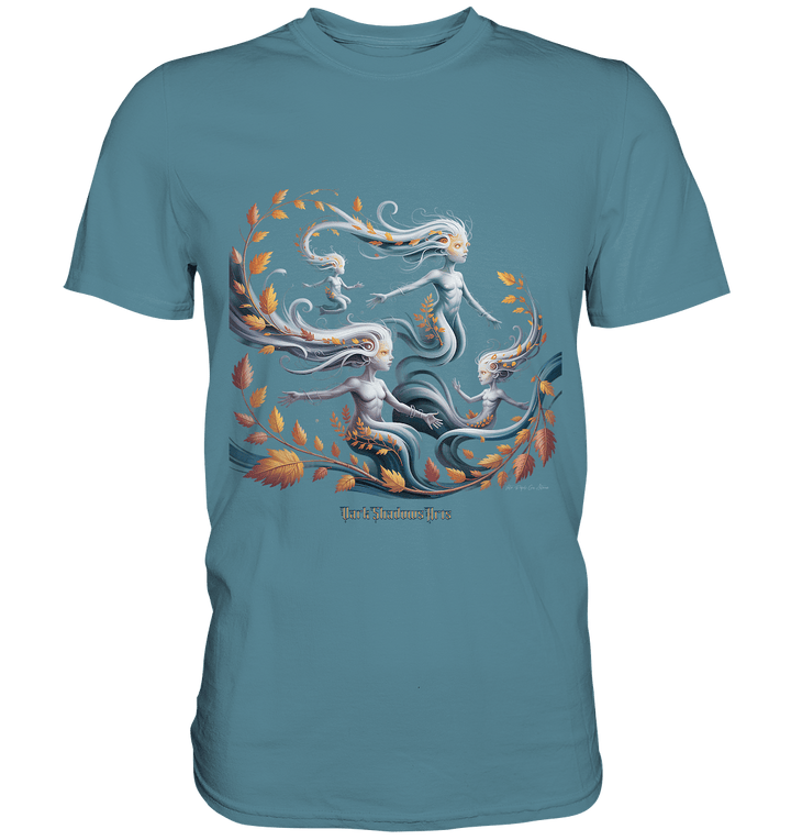Ethereal Wind Spirits – Flüsternde Schatten & Naturmagie - Premium Shirt | Unisex - Shirts | Dark Shadows Arts